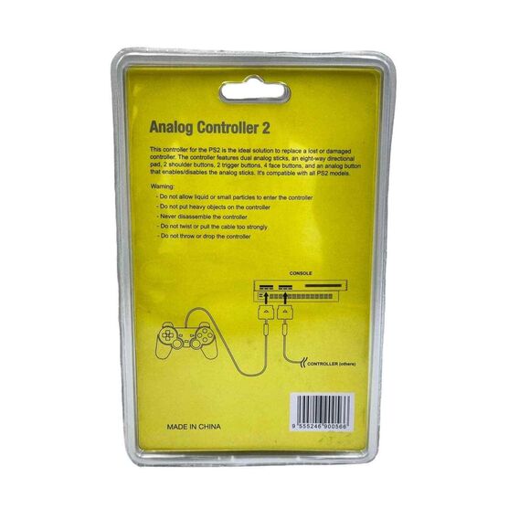 Analog Controller 2 for Playstation 2 - Black - not from Sony - Picture 3 of 3